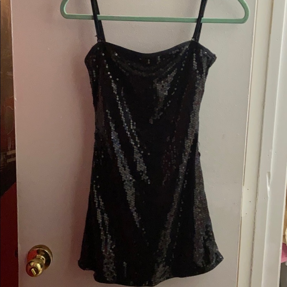 Black party dress